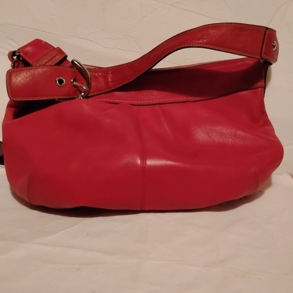 Red Leather Women's Bag
